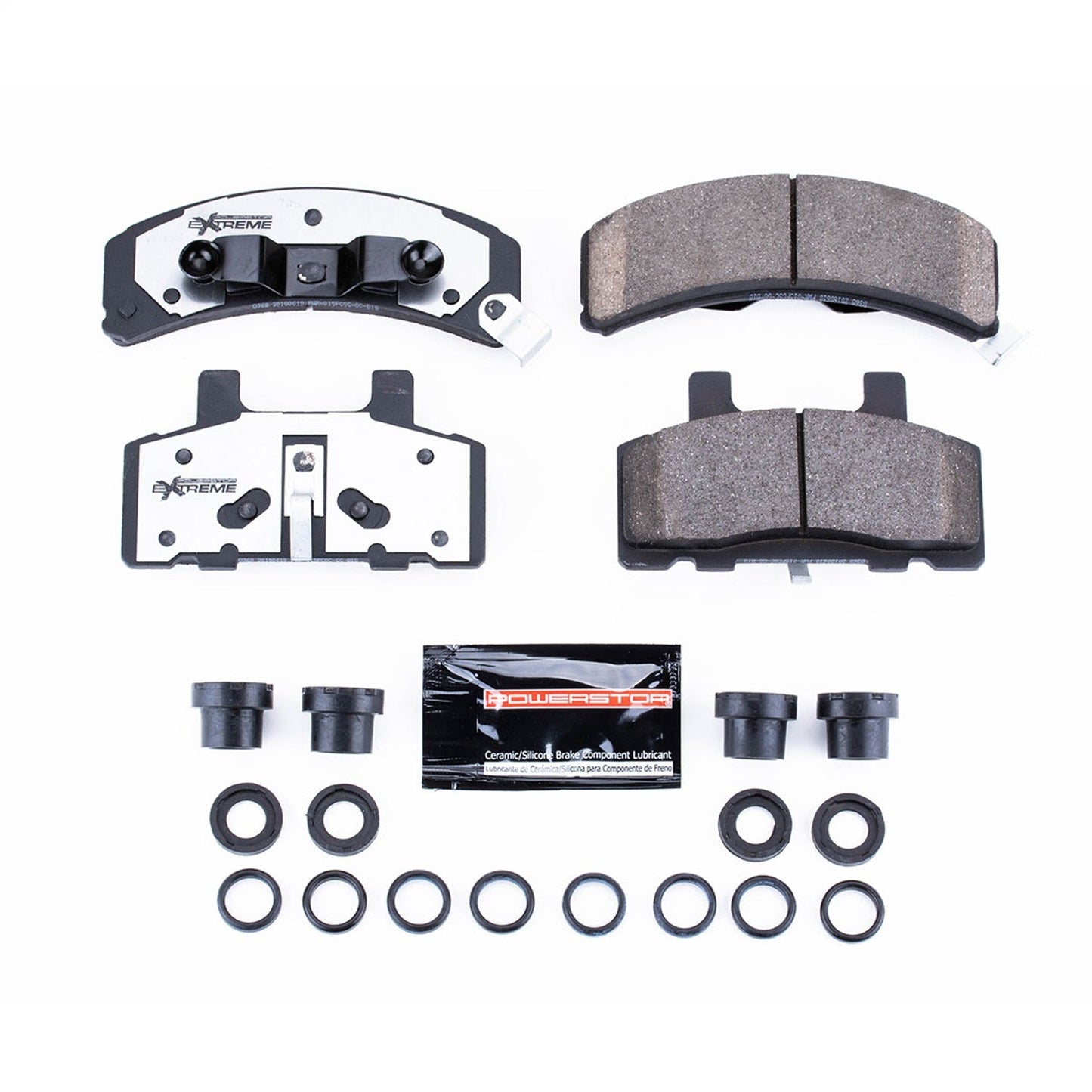 PowerStop 88-91 Chevrolet C1500 Front Z36 Truck & Tow Brake Pads w/Hardware (Z36-368)