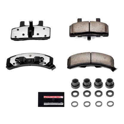 PowerStop 1993 Cadillac 60 Special Front Z36 Truck & Tow Brake Pads w/Hardware (Z36-369)