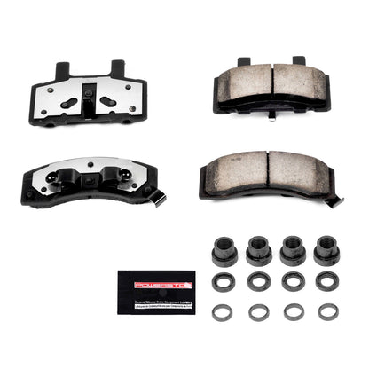 PowerStop 94-99 Chevrolet C1500 Suburban Front Z36 Truck & Tow Brake Pads w/Hardware (Z36-370)
