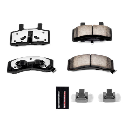 PowerStop 87-93 Ford Bronco Front Z36 Truck & Tow Brake Pads w/Hardware (Z36-375)