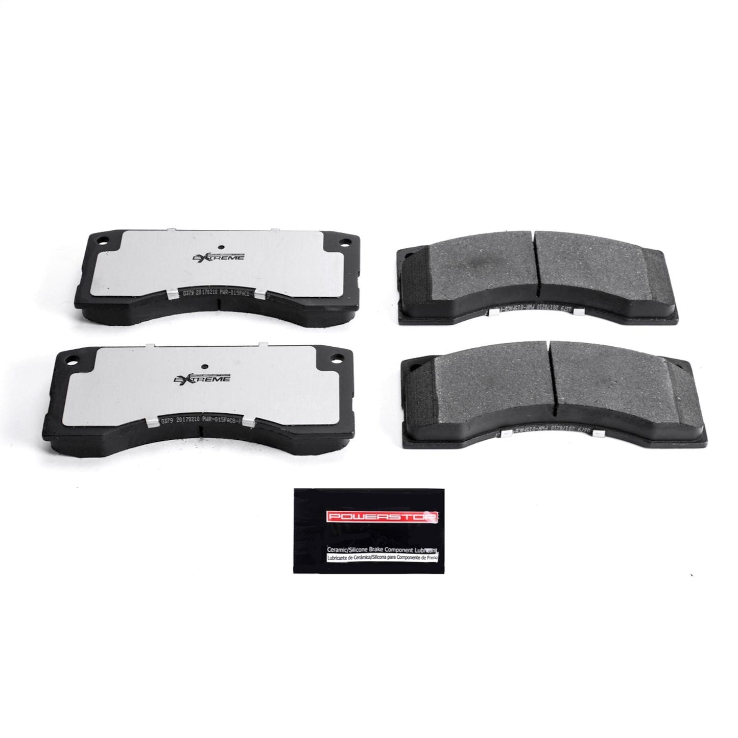 PowerStop 88-90 Ford CF6000 Front Z36 Truck & Tow Brake Pads w/Hardware (Z36-379)