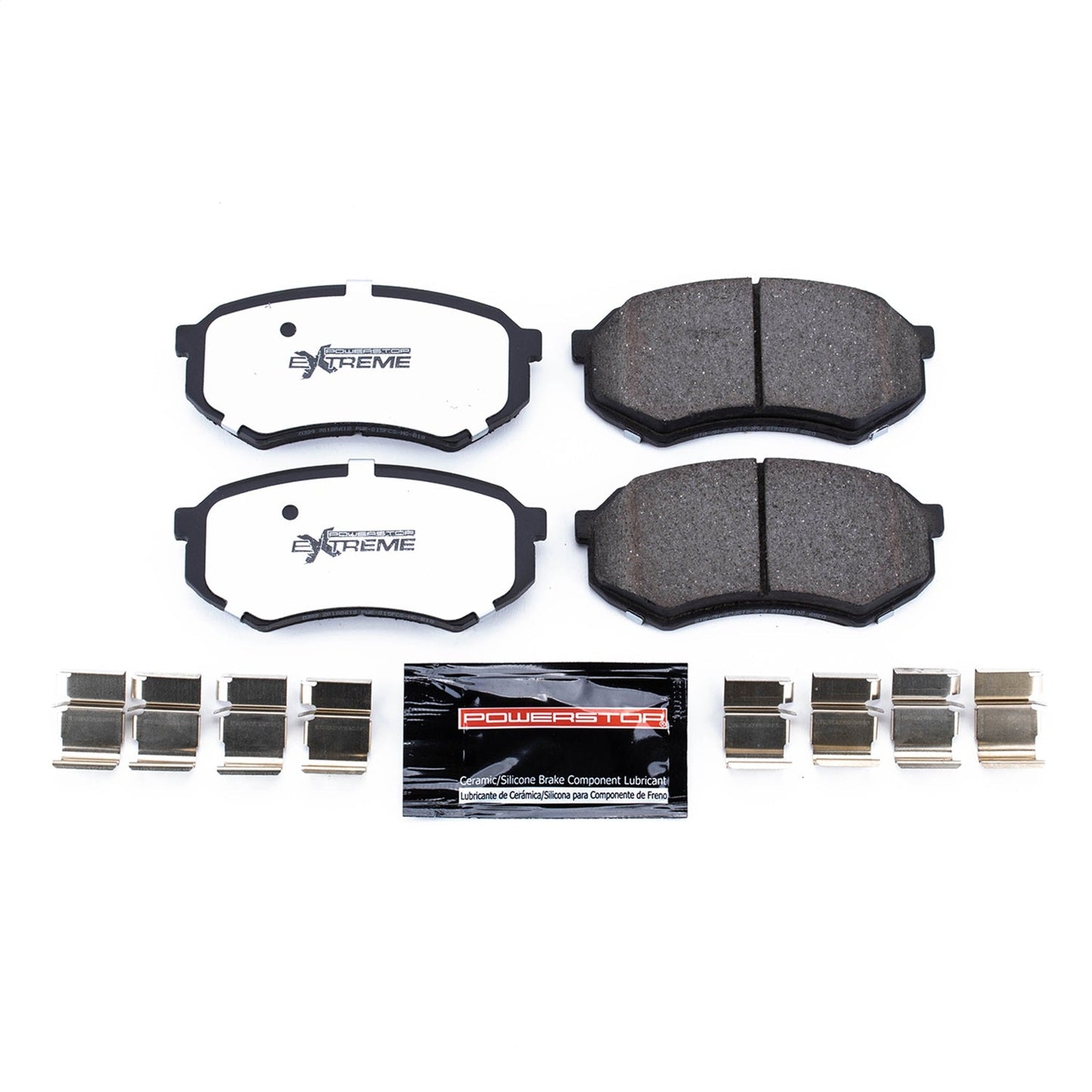 PowerStop 88-91 Mazda 929 Front Z36 Truck & Tow Brake Pads w/Hardware (Z36-389)