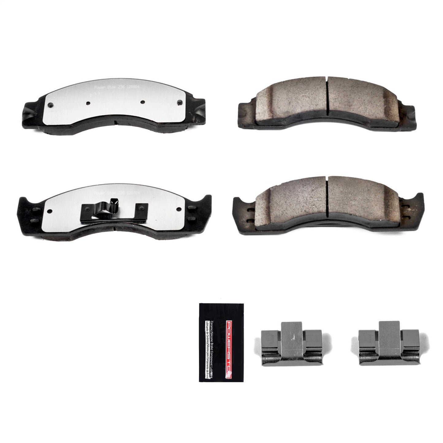PowerStop 01-02 Ford E-450 Super Duty Front or Rear Z36 Truck & Tow Brake Pads w/Hardware (Z36-411)