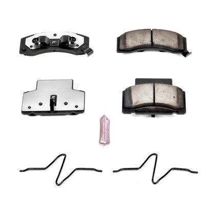 PowerStop 91-00 Chevrolet C3500 Front Z36 Truck & Tow Brake Pads w/Hardware (Z36-459)