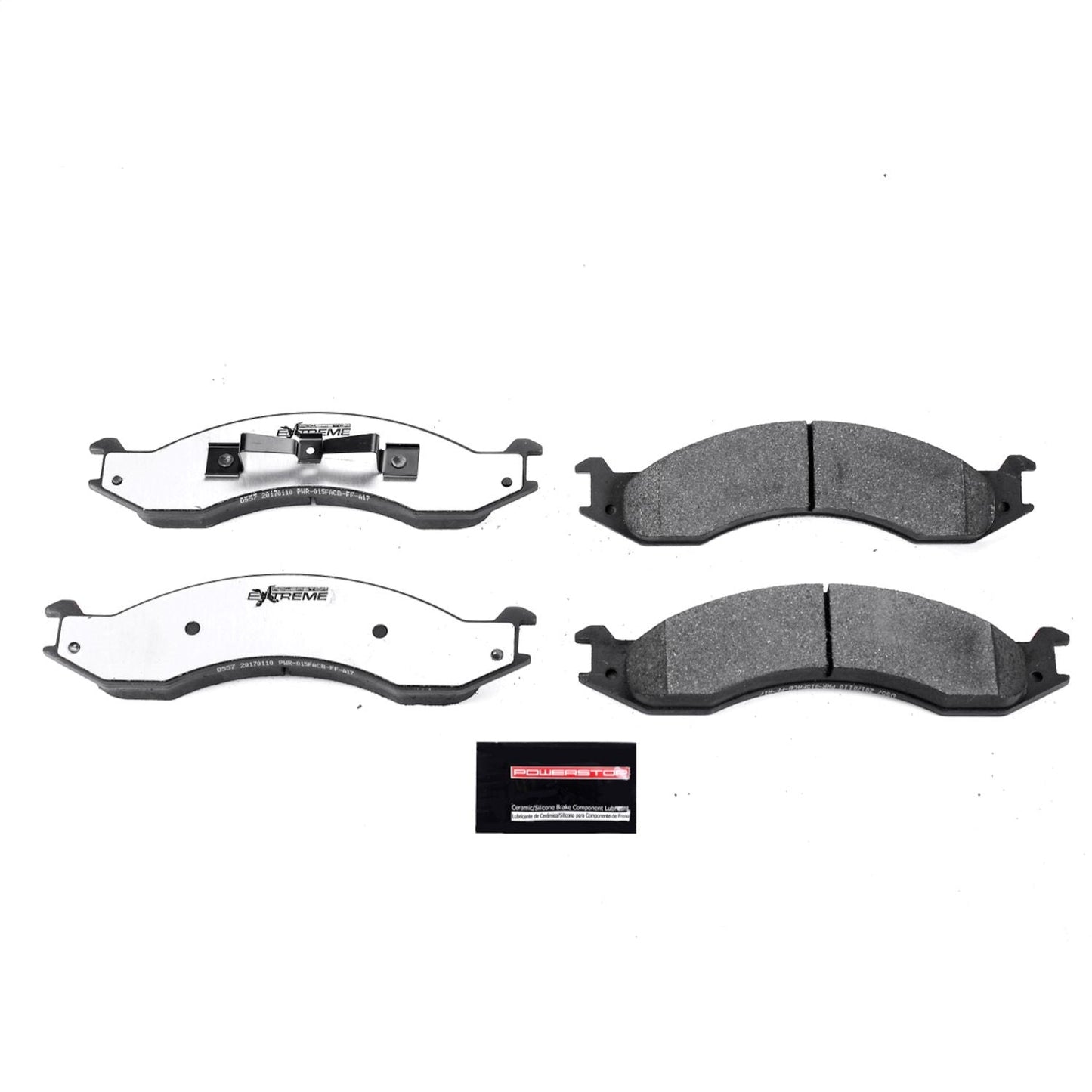 PowerStop 92-94 Ford E-250 Front Z36 Truck & Tow Brake Pads w/Hardware (Z36-557)