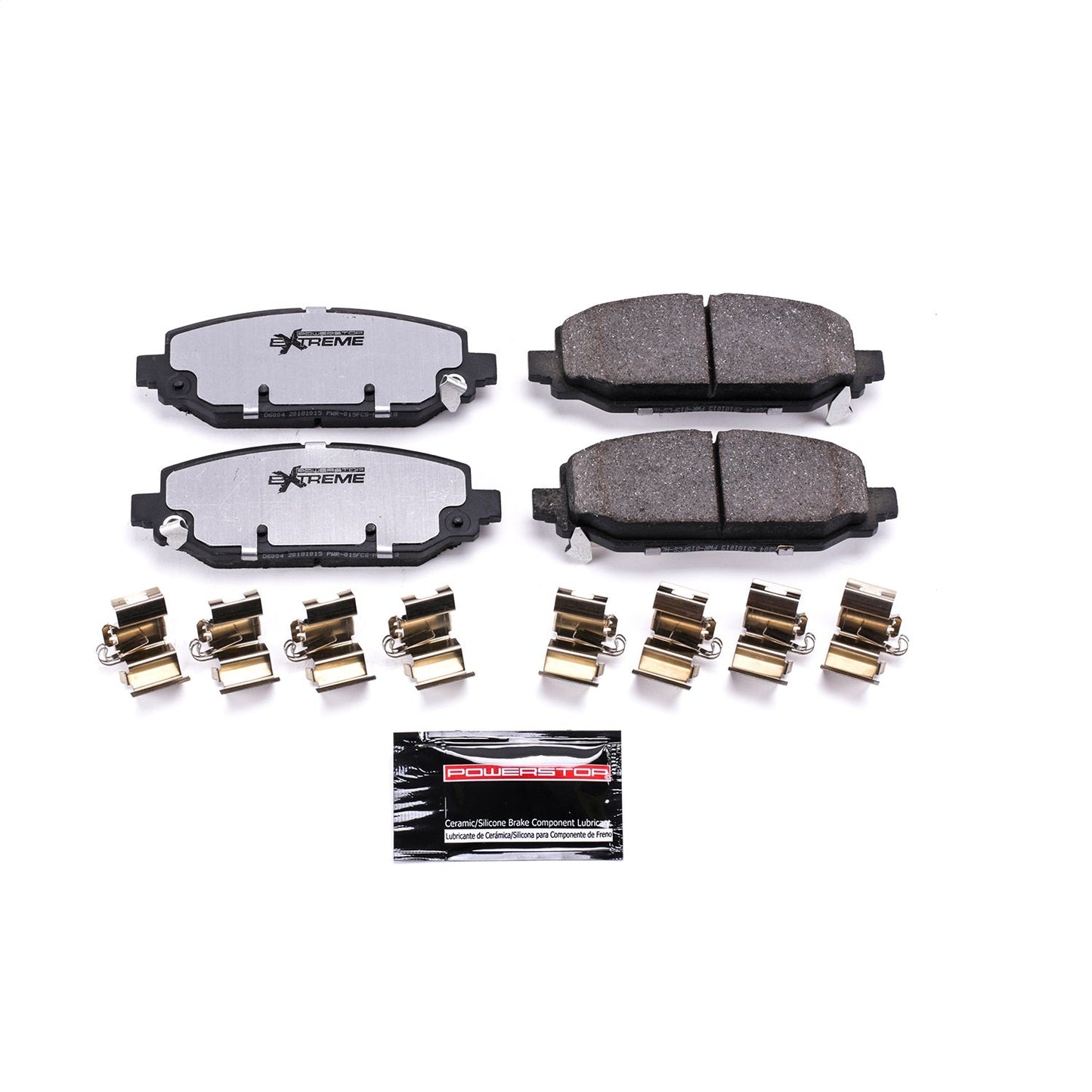 PowerStop 18-19 Jeep Wrangler Rear Z36 Truck & Tow Brake Pads w/Hardware (Z36-6004)