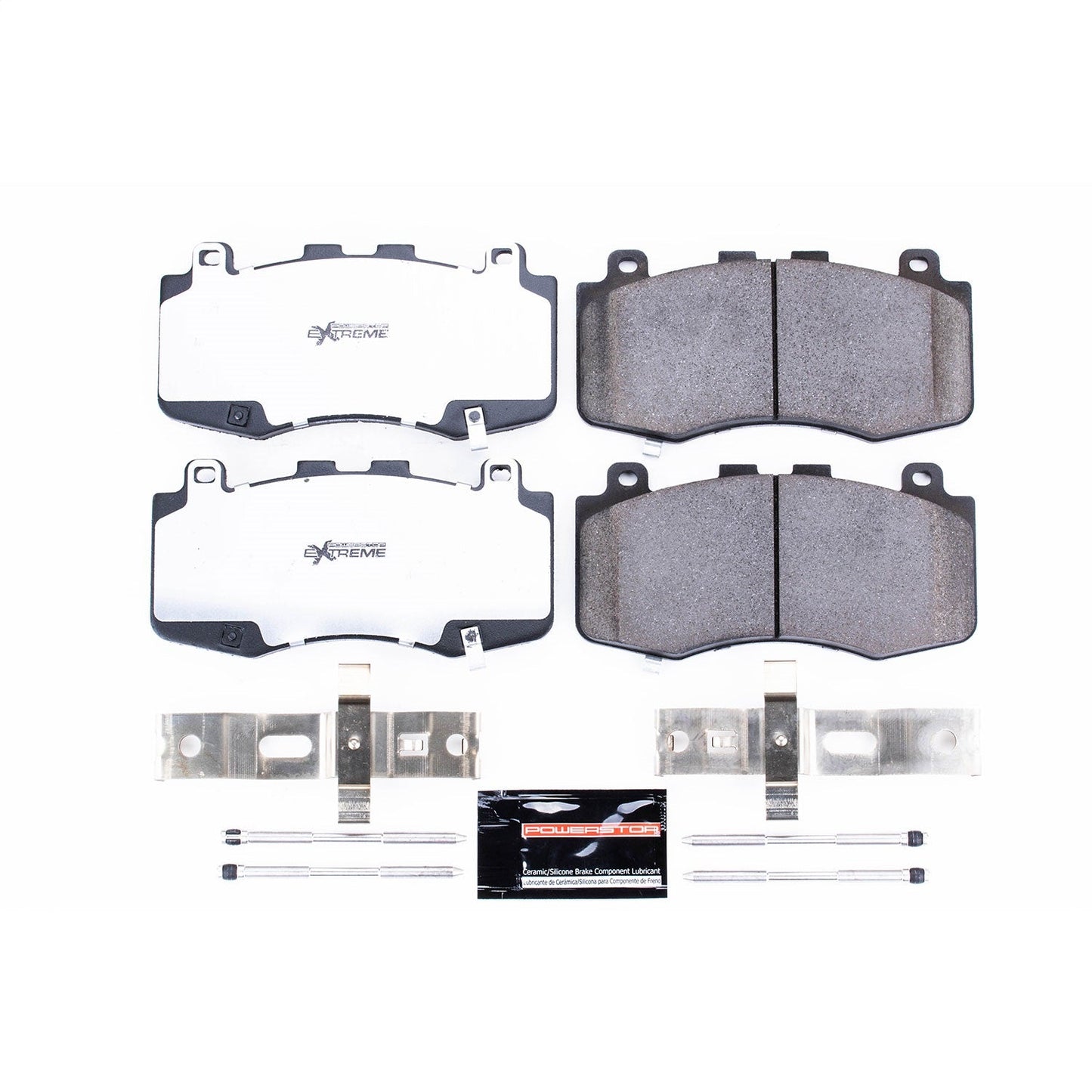 PowerStop 18-19 Jeep Grand Cherokee Front Z36 Truck & Tow Brake Pads w/Hardware (Z36-6006)