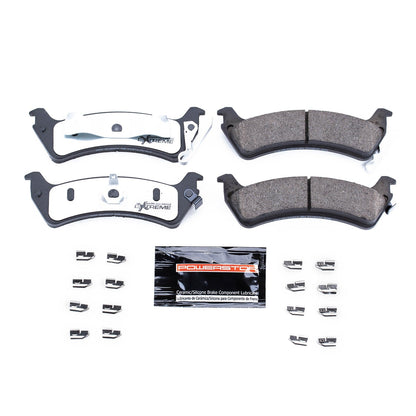 PowerStop 94-98 Jeep Grand Cherokee Rear Z36 Truck & Tow Brake Pads w/Hardware (Z36-666)
