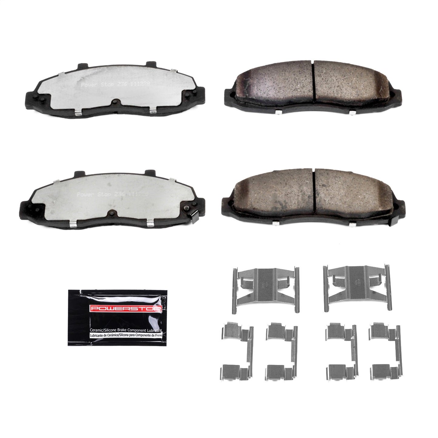 PowerStop 97-03 Ford F-150 Front Z36 Truck & Tow Brake Pads w/Hardware (Z36-679)