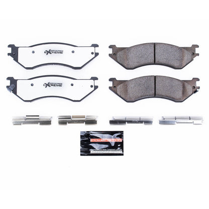 PowerStop 01-08 Dodge Ram 2500 Rear Z36 Truck & Tow Brake Pads w/Hardware (Z36-702A)