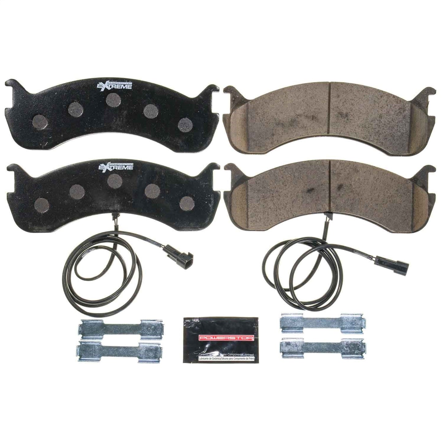 PowerStop 18-23 Ford F-53 Motorhome Chassis Front Z36 Truck & Tow Brake Pad w/Hardware (Z36-786B)