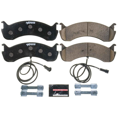 PowerStop 18-23 Ford F-53 Motorhome Chassis Front Z36 Truck & Tow Brake Pad w/Hardware (Z36-786B)