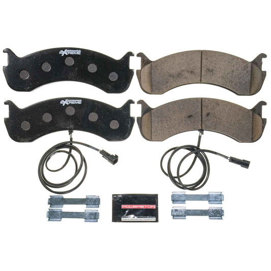 PowerStop 18-23 Ford F-53 Motorhome Chassis Front Z36 Truck & Tow Brake Pad w/Hardware (Z36-786B)