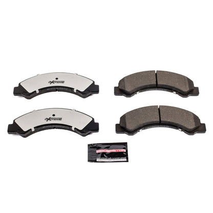 PowerStop 17-18 Chevrolet LCF 4500HD Front Z36 Truck & Tow Brake Pads w/Hardware (Z36-825)