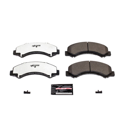 PowerStop 98-00 Chevrolet W3500 Tiltmaster Front Z36 Truck & Tow Brake Pads w/Hardware (Z36-826)
