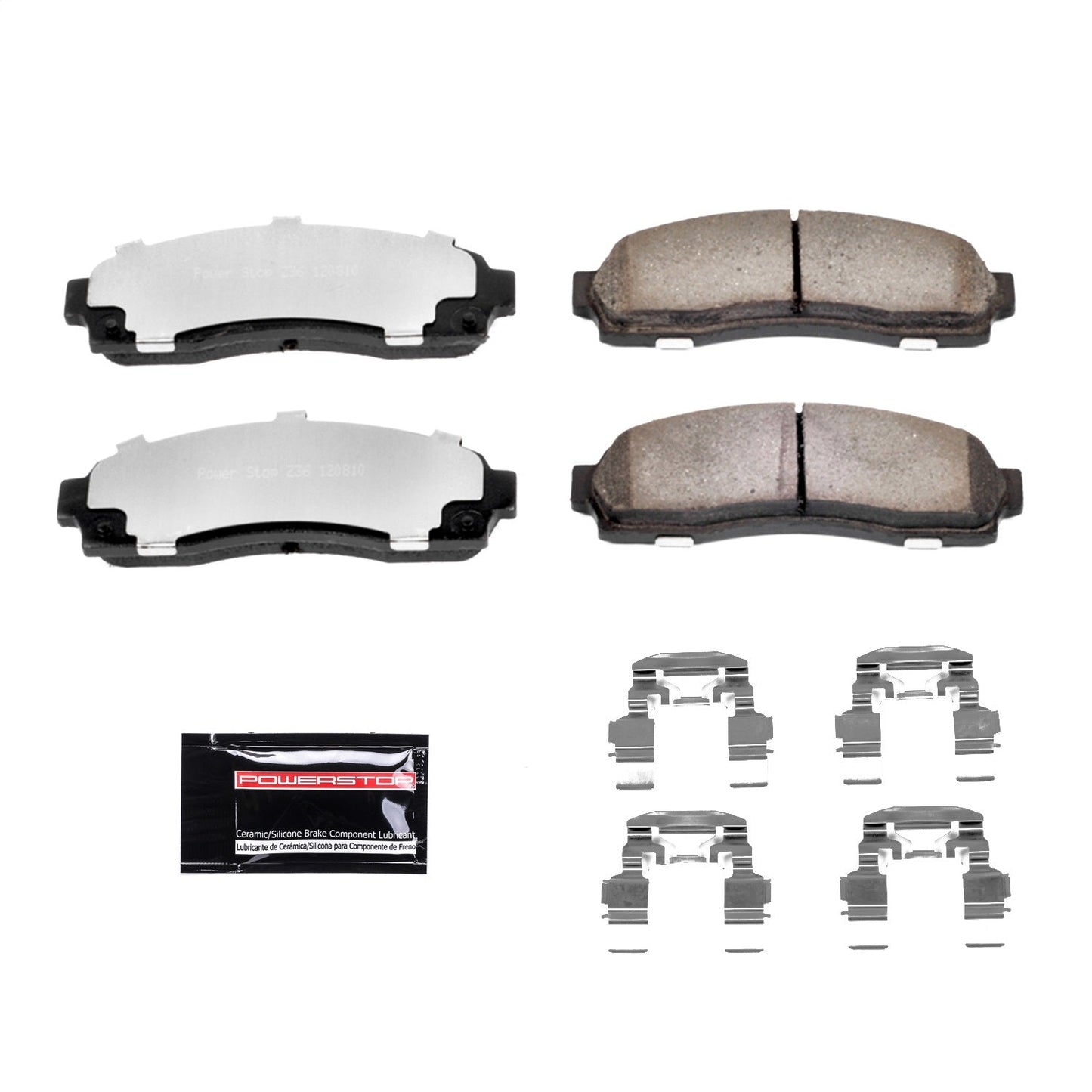 PowerStop 05-06 Chevrolet Equinox Front Z36 Truck & Tow Brake Pads w/Hardware (Z36-833)
