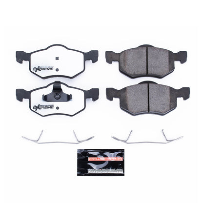 PowerStop 01-07 Ford Escape Front Z36 Truck & Tow Brake Pads w/Hardware (Z36-843)