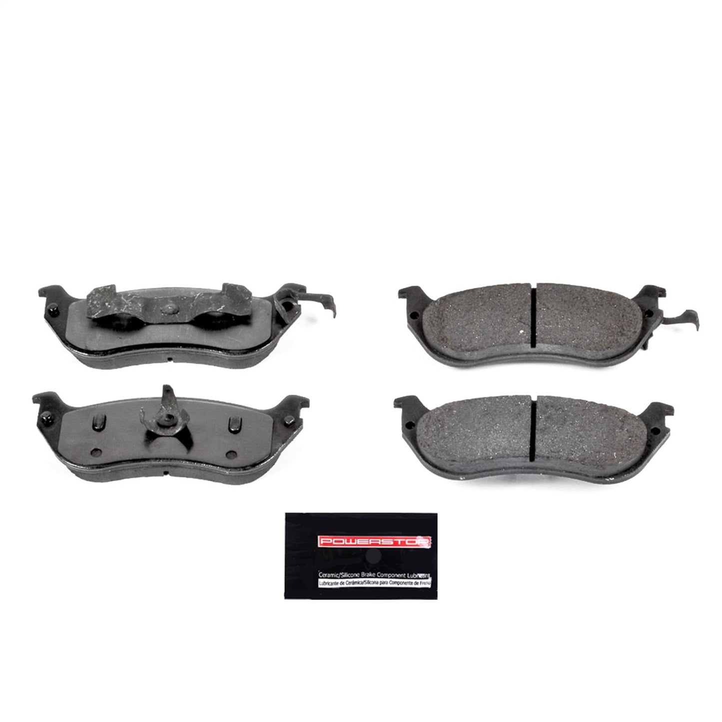 PowerStop 96-02 Ford Crown Victoria Rear Z36 Truck & Tow Brake Pads w/Hardware (Z36-881)