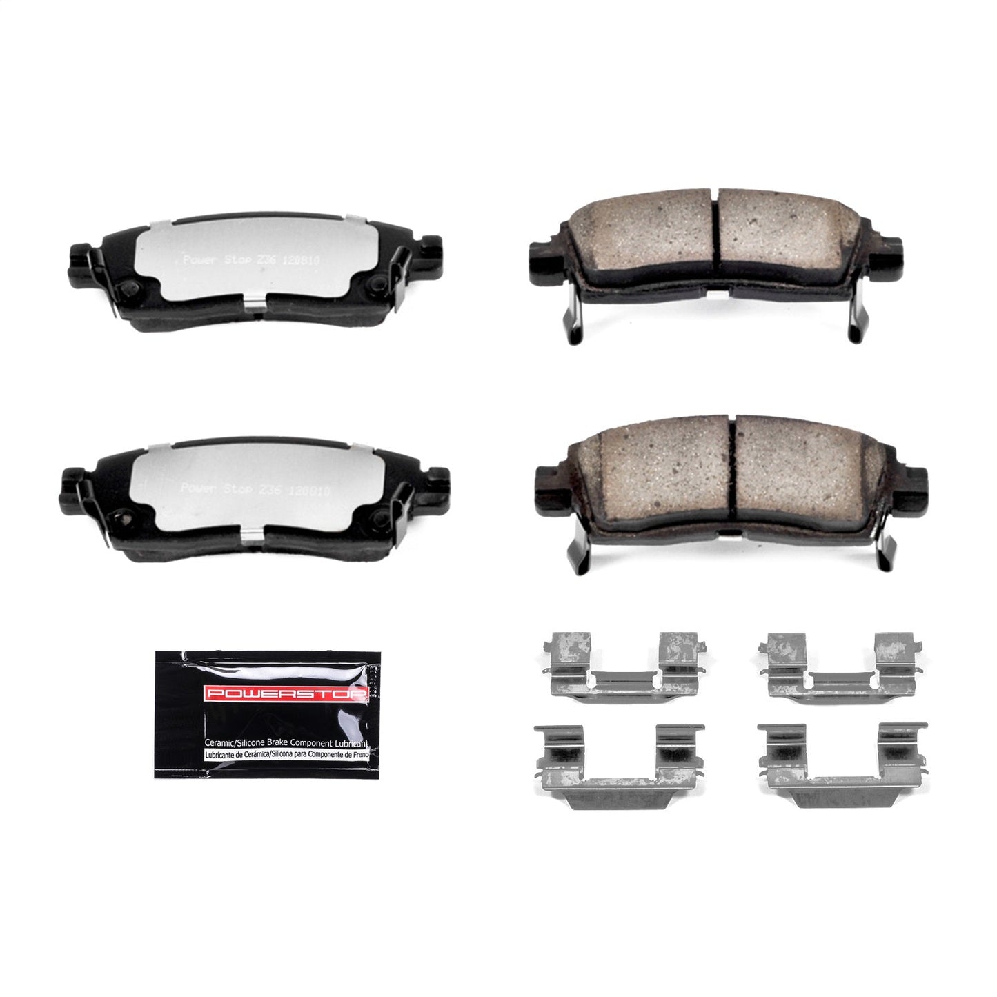 PowerStop 08-17 Buick Enclave Rear Z36 Truck & Tow Brake Pads w/Hardware (Z36-883)