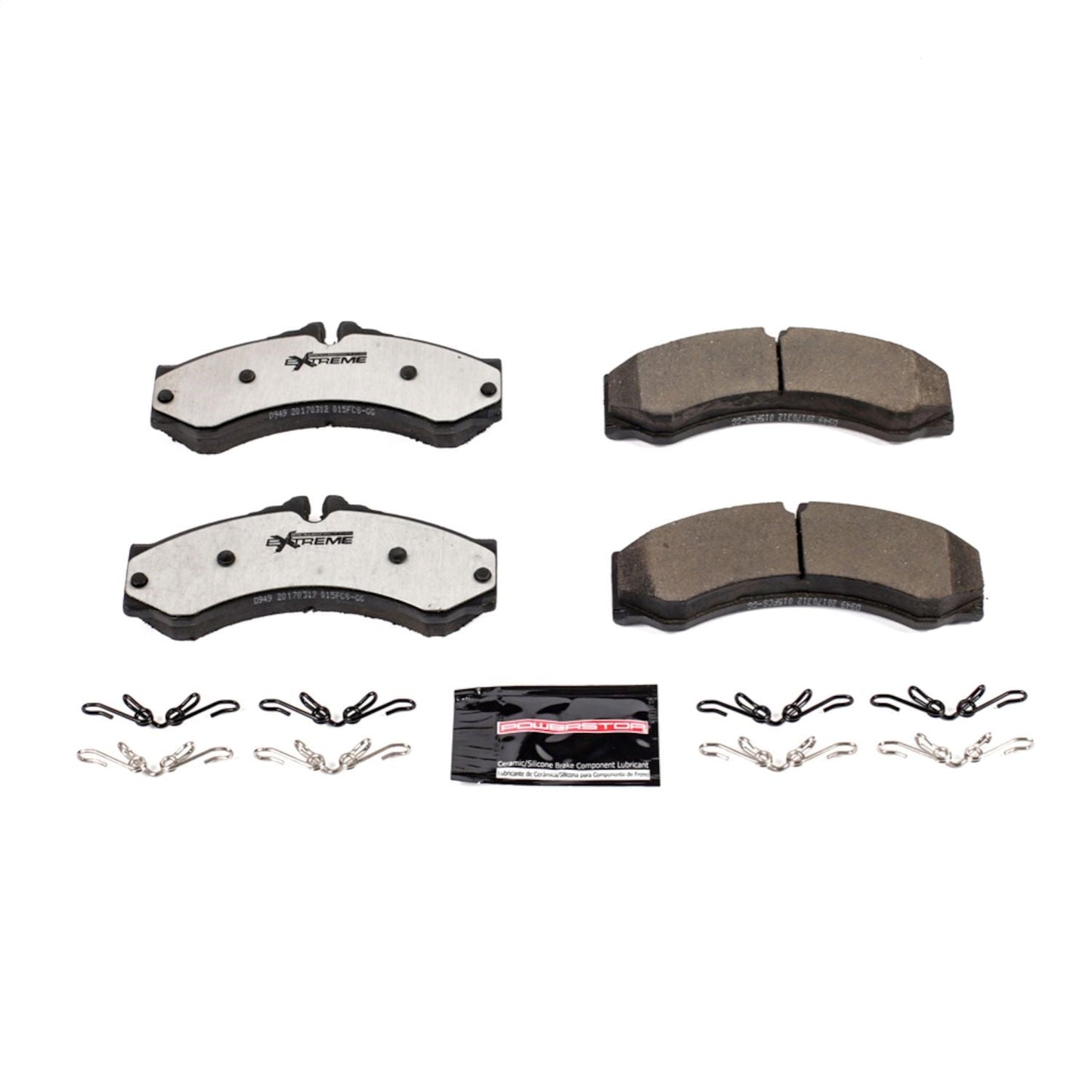 PowerStop 03-06 Dodge Sprinter 2500 Front or Rear Z36 Truck & Tow Brake Pads w/Hardware (Z36-949W)