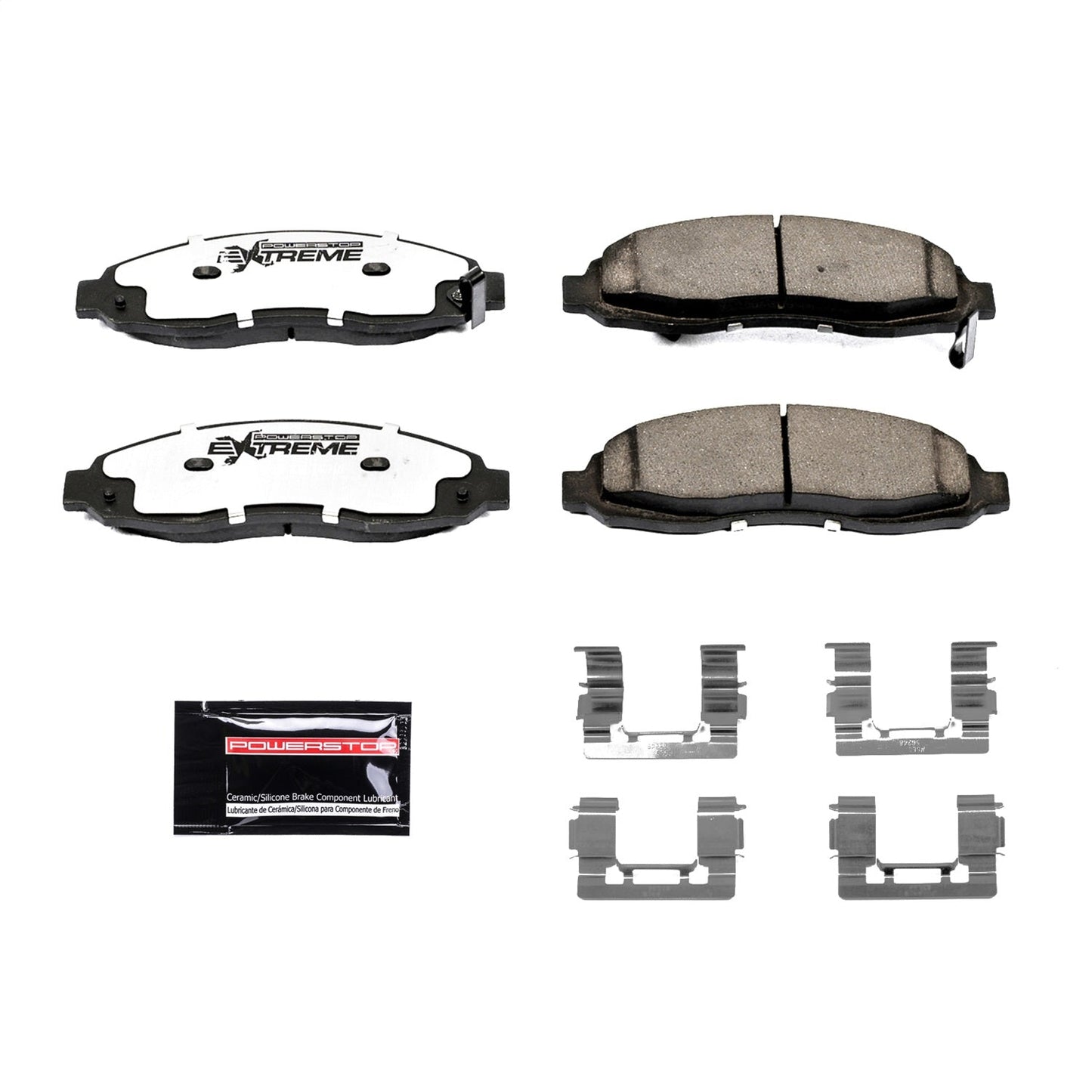 PowerStop 03-04 Dodge Dakota Front Z36 Truck & Tow Brake Pads w/Hardware (Z36-962)