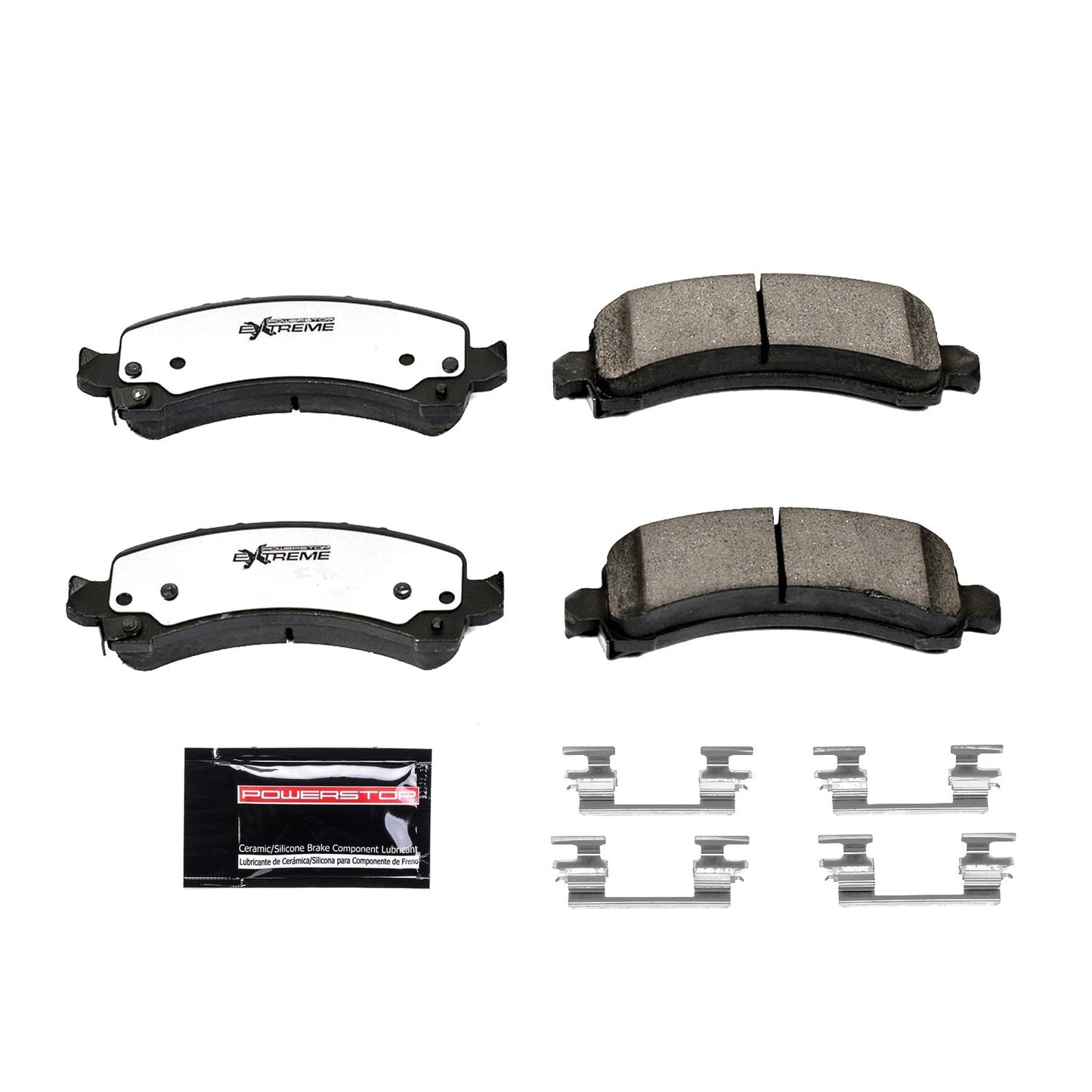 PowerStop 03-19 Chevrolet Express 2500 Rear Z36 Truck & Tow Brake Pads w/Hardware (Z36-974)