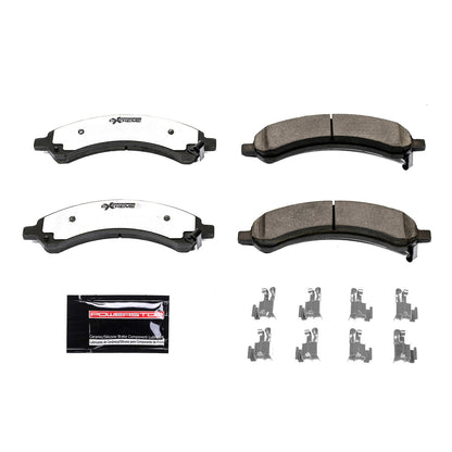 PowerStop 03-09 Chevrolet Express 3500 Rear Z36 Truck & Tow Brake Pads w/Hardware (Z36-989)