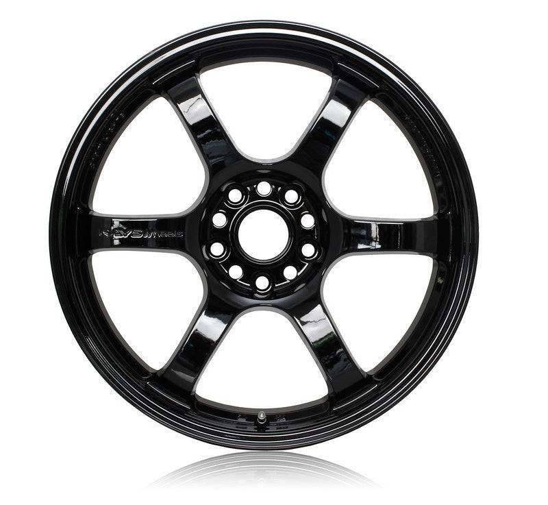 Gram Lights 57DR 18x8.5 +37 5-114.3 Glossy Black