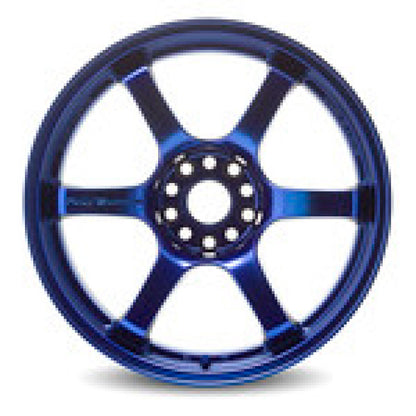 Gram Lights 57DR 19x10.5 +22 5-114.3 Spatta Blue