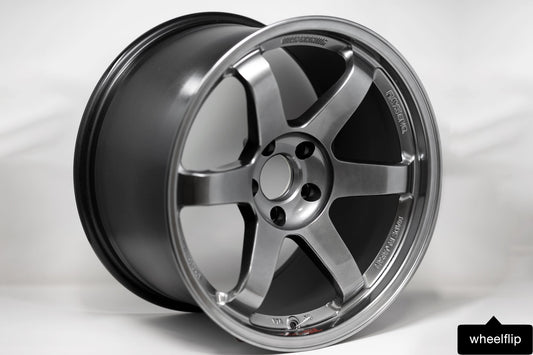 Volk Racing TE37SL 18x9.5 +22, 18x10.5 +22 5x114.3 Formula Silver (SET)