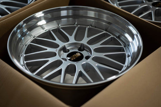 BBS LM 20x10 +22 5x112 Diamond Silver (SET)