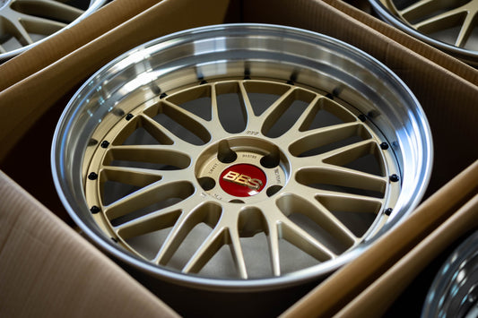 BBS LM 20x10 +22, 20x11 +24 5x112 Gold (SET)