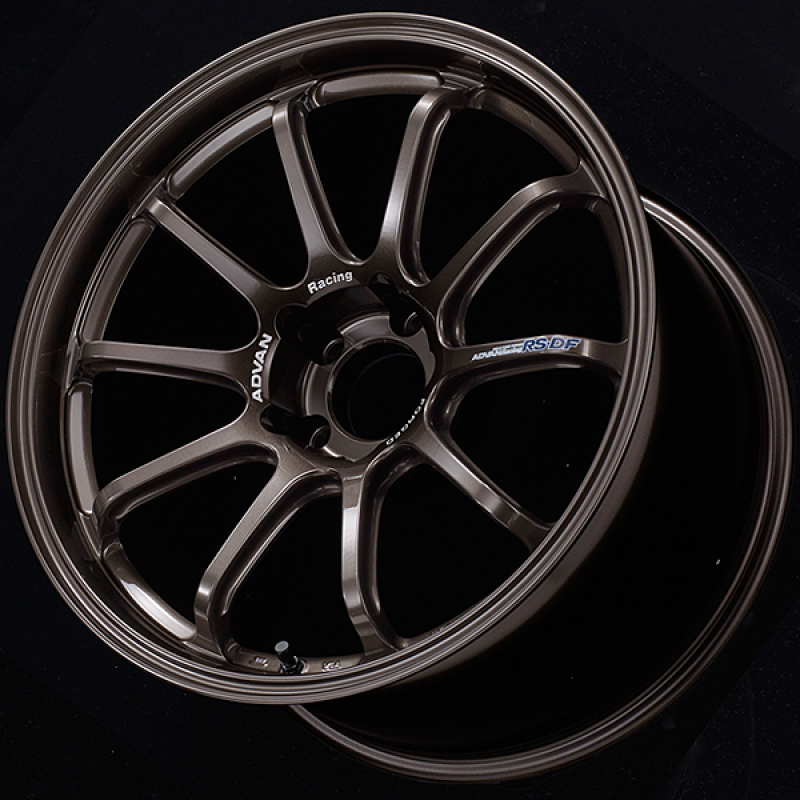 Advan RS-DF Progressive 18x9.5 +29 5-114.3 Dark Bronze Metallic Wheel