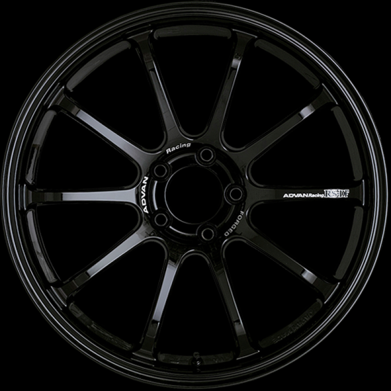 Advan RS-DF 19x8.5 +47 5-114.3 Racing Gloss Black Wheel