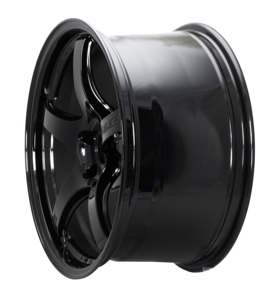 Rays Gram Lights 57CR 17x9 +22 5x114.3 Glossy Black (SET)