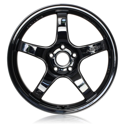 Rays Gram Lights 57CR 17x9 +22 5x114.3 Glossy Black (SET)