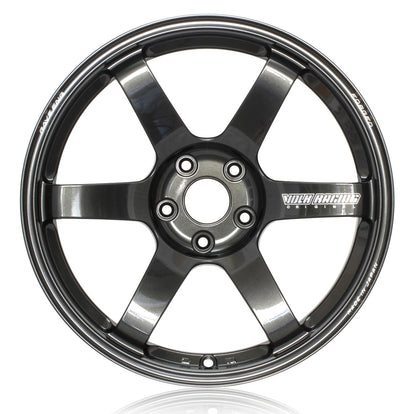 Volk Racing TE37 Saga 18x9.5 +22 5x114.3 Diamond Dark Gunmetal (SET)