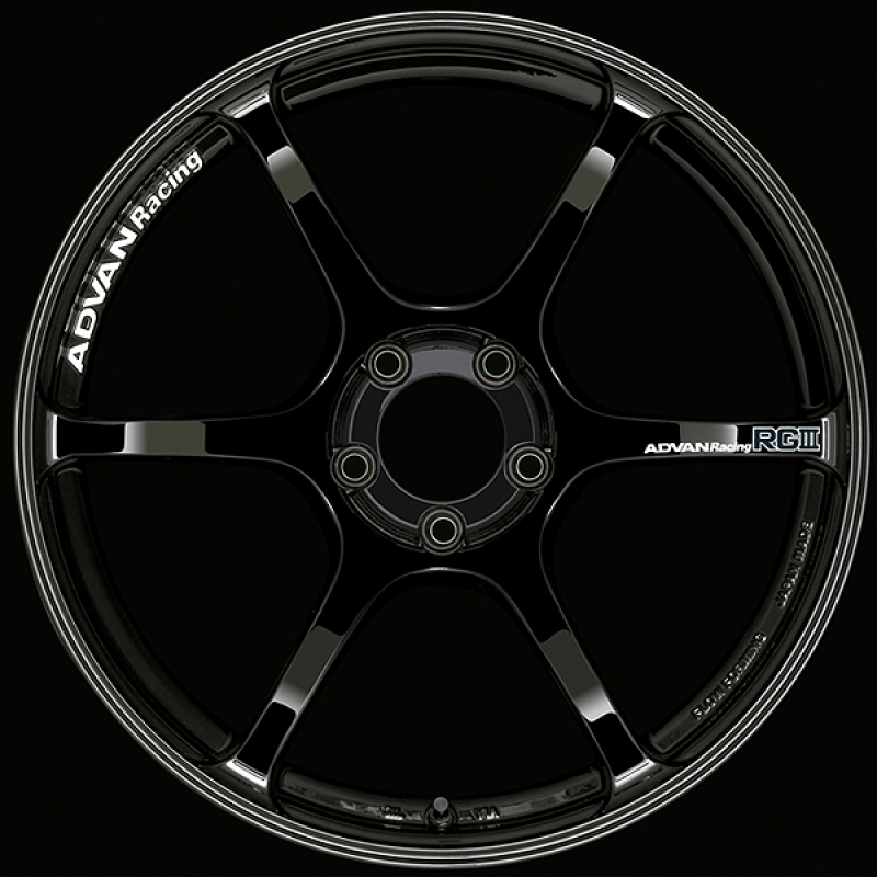Advan RGIII 18x9.5 +45 5-100 Racing Gloss Black Wheel