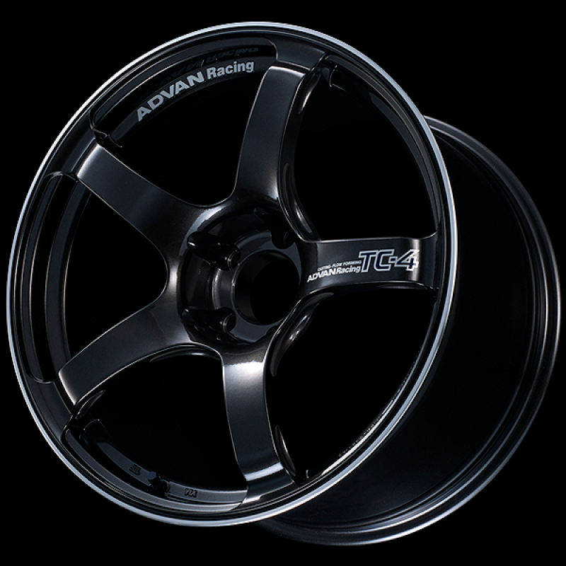 Advan TC4 18x8.5 +45 5-114.3 Racing Black Gunmetallic & Ring Wheel