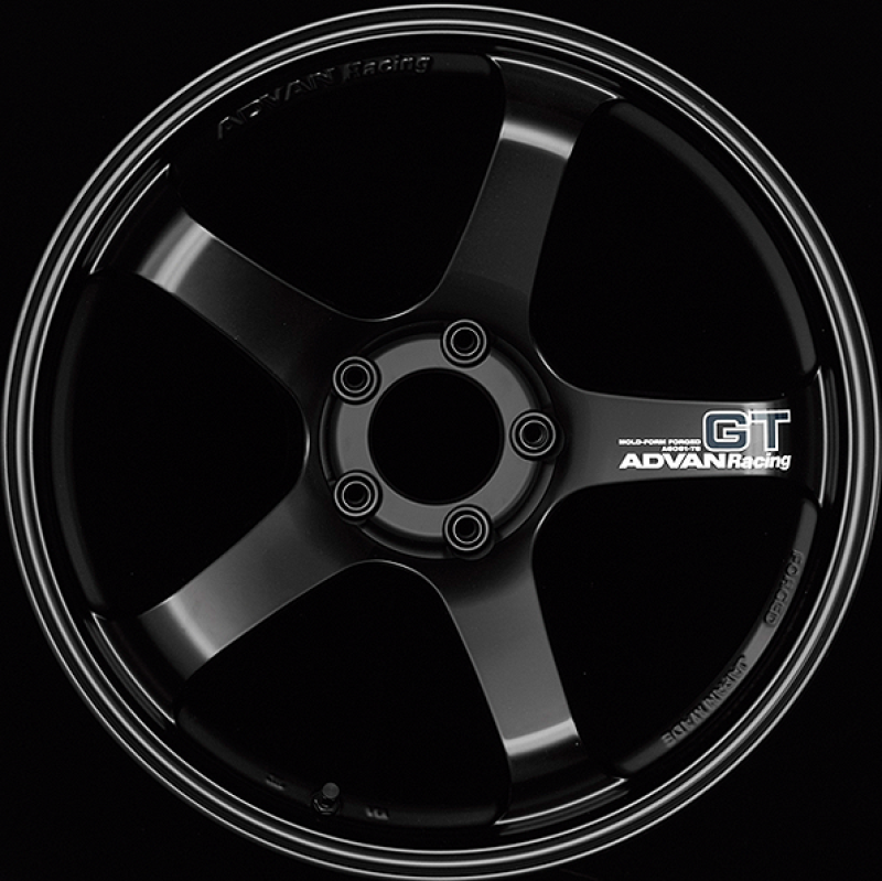 Advan GT 19x10.5 +15 5-114.3 Semi Gloss Black Wheel