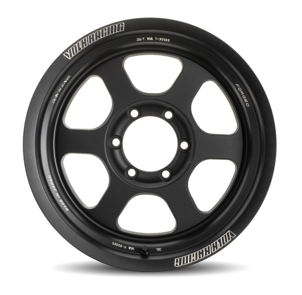 Volk TE37XT M-Spec 16x8.5 -10, 6x139.7 Flat Black