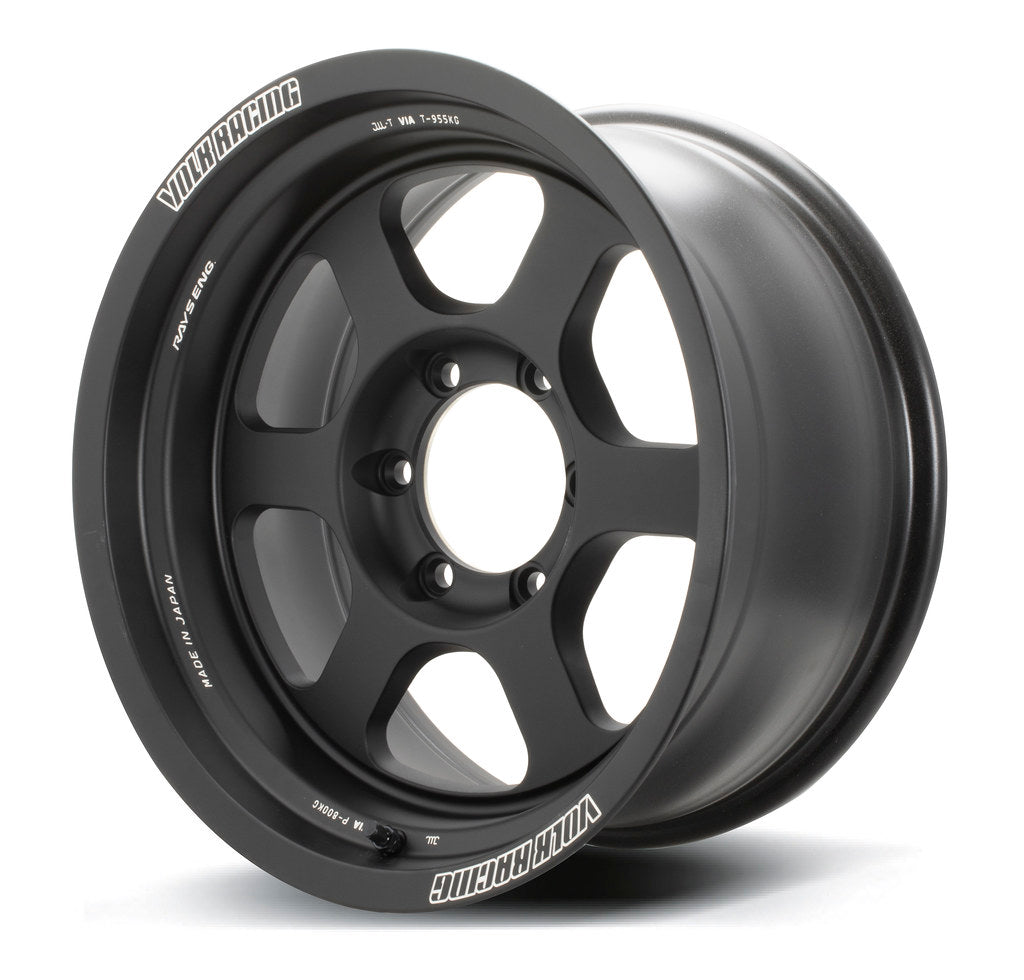 Volk TE37XT M-Spec 16x8.5 -10, 6x139.7 Flat Black