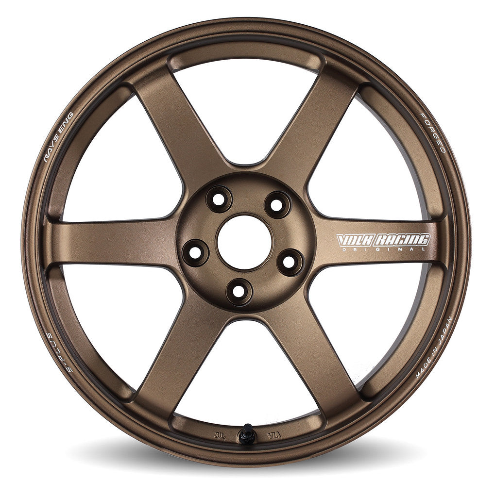 Volk TE37 Saga S-Plus 18x10 +35 5x114.3 Bronze (SET OF 4)