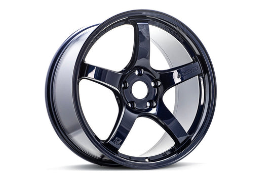 Gram Lights 57CR 19x9.5 +45 5x114.3 Eternal Blue Pearl (SET)