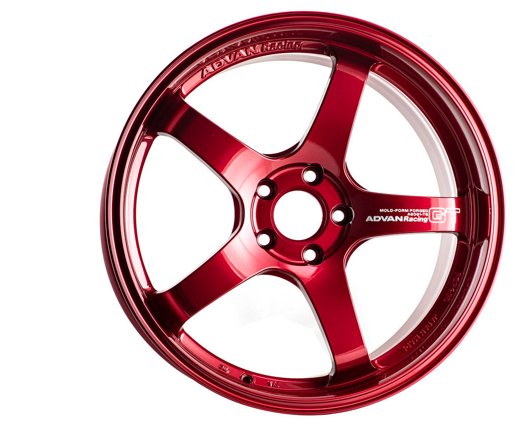 Advan GT 19x9.5 +22, 19x10.5 +32 5x112 Racing Candy Red (SET OF 4)