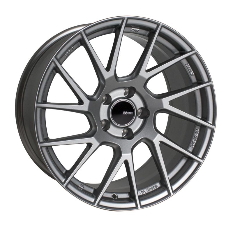 Enkei TM7 18x8 5x100 45mm Offset 72.60 Bore - Storm Grey Wheel