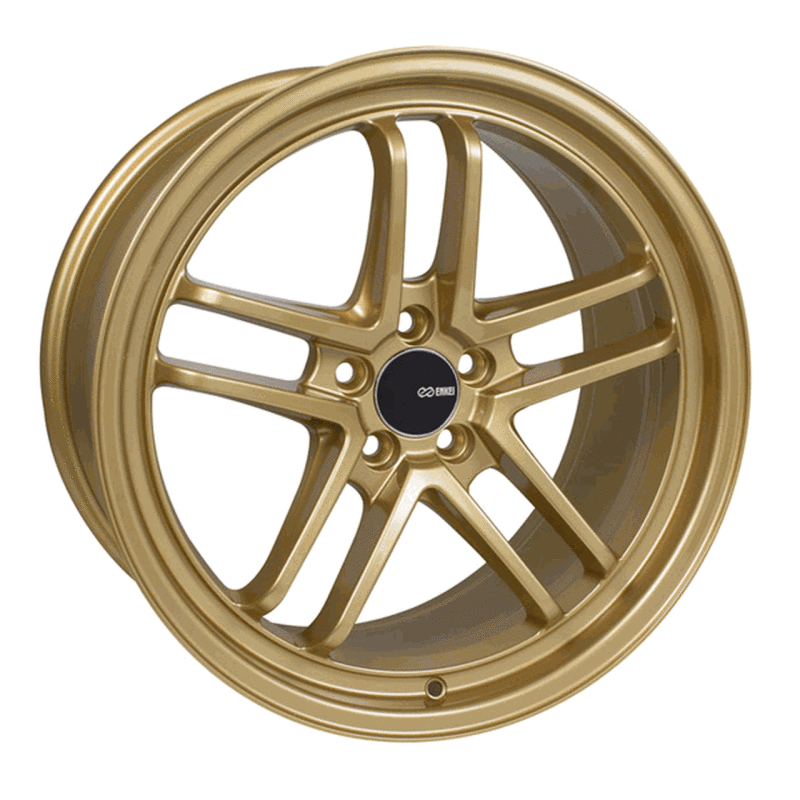 Enkei TSP5 18x9.5 5x100 45mm Offset 72.6mm Bore Gold Wheel