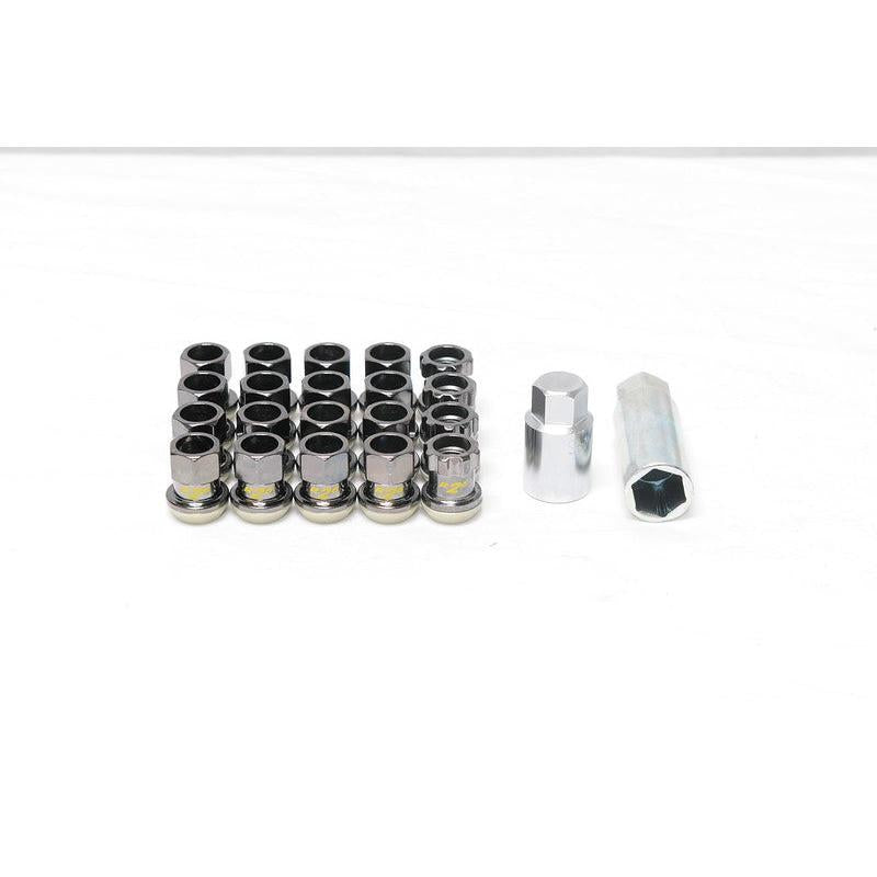 Project Kics R26 Black Chrome Locks and Lug Nuts