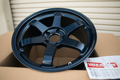 Volk Racing TE37SL 18x9.5 +22 5x114.3 Mag Blue (SET)