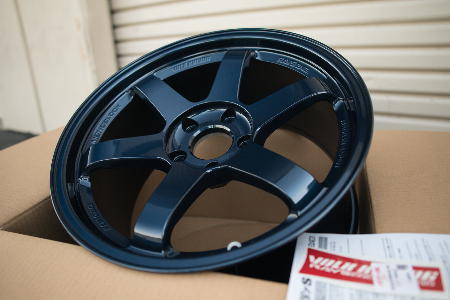 Volk Racing TE37SL 18x10 +40 5x114.3 Mag Blue (SET)